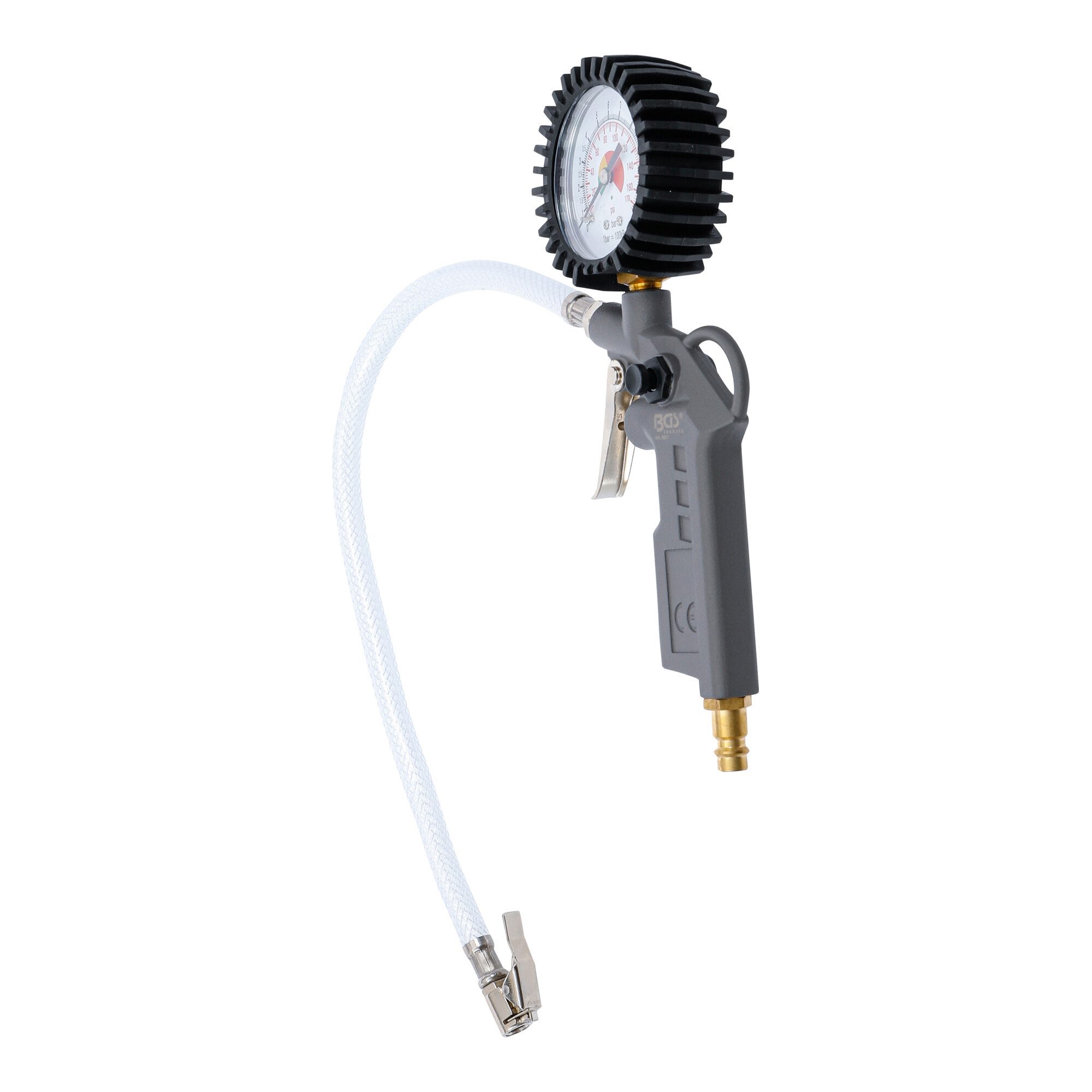 BGS technic Reifenfüllmessgerät BGS Druckluft-Reifenfüllpistole 0 - 8 bar
