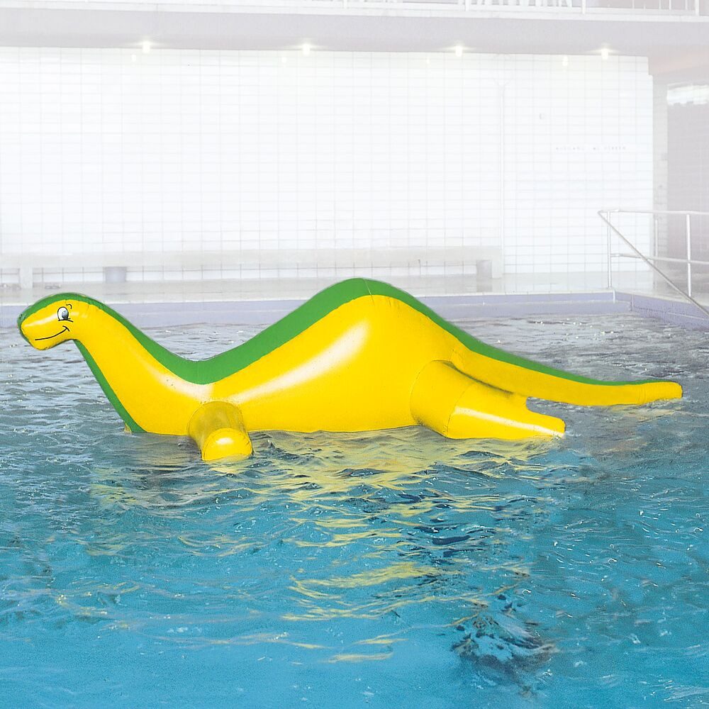 Airkraft Badeinsel Wasserobjekt Dino, Licht- und chlorresistentes Material für langen Badespaß