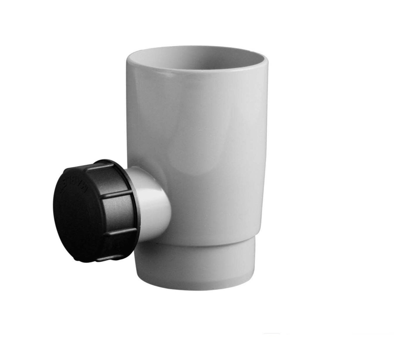 Marley Deutschland GmbH Entwässerungsrinne Regensammler + Überlaufstop DN 53mm grau, 1-St., Hoher Wirkungsgrad >95%