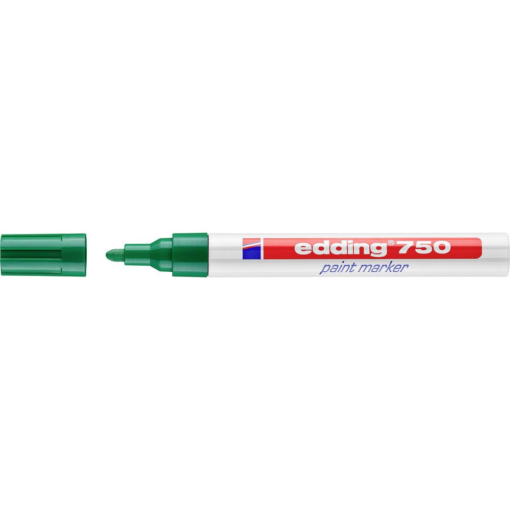 edding Lackmarker Edding 750 paint marker 4-750004 Lackmarker Grün 2 mm, 4 mm
