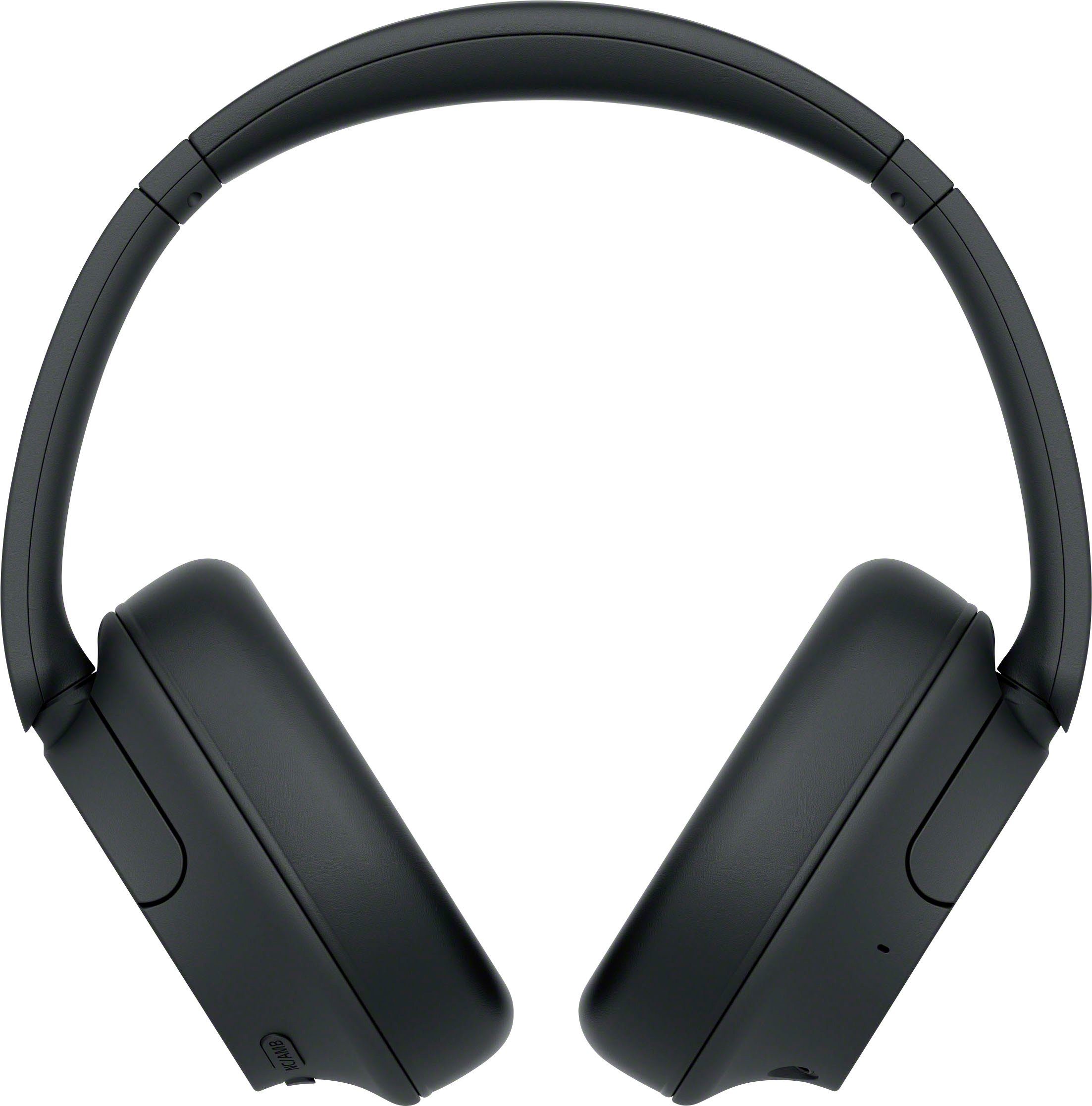 Sony WH-CH720N Over-Ear-Kopfhörer (Freisprechfunktion, LED Sprachsteuerung, Siri, und Schwarz Google Musik, Assistant, für integrierte Anrufe Alexa, Bluetooth) Multi-Point-Verbindung, Noise-Cancelling, Ladestandsanzeige, Steuerung