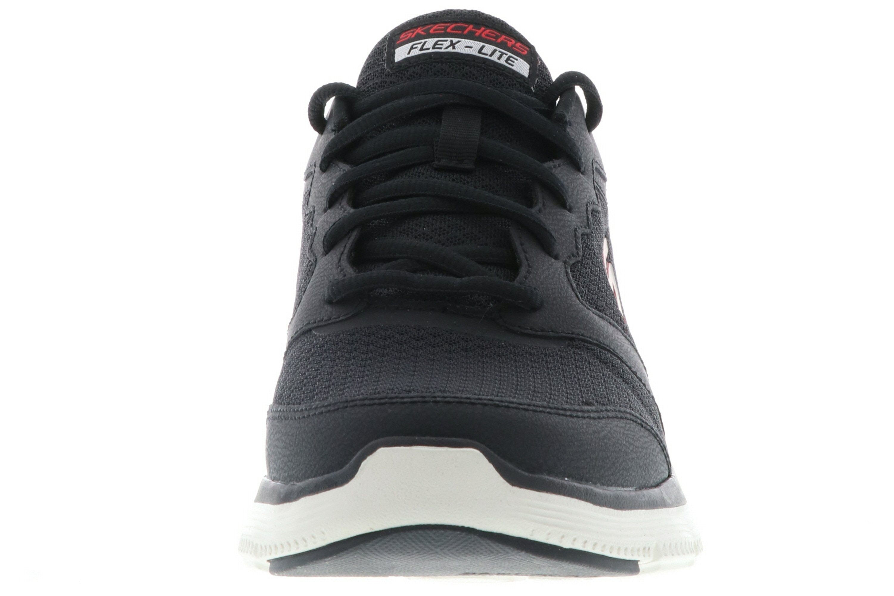 Black/Red Skechers rot 232225/BKRD / Advantage schwarz Flex Sneaker 4.0