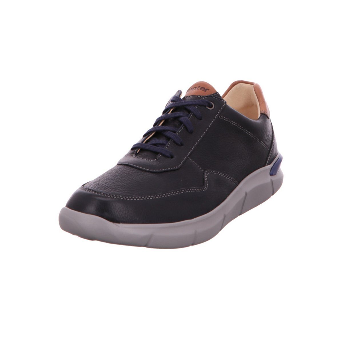 Freizeit Schnürer für Herren in blau Schnürschuh