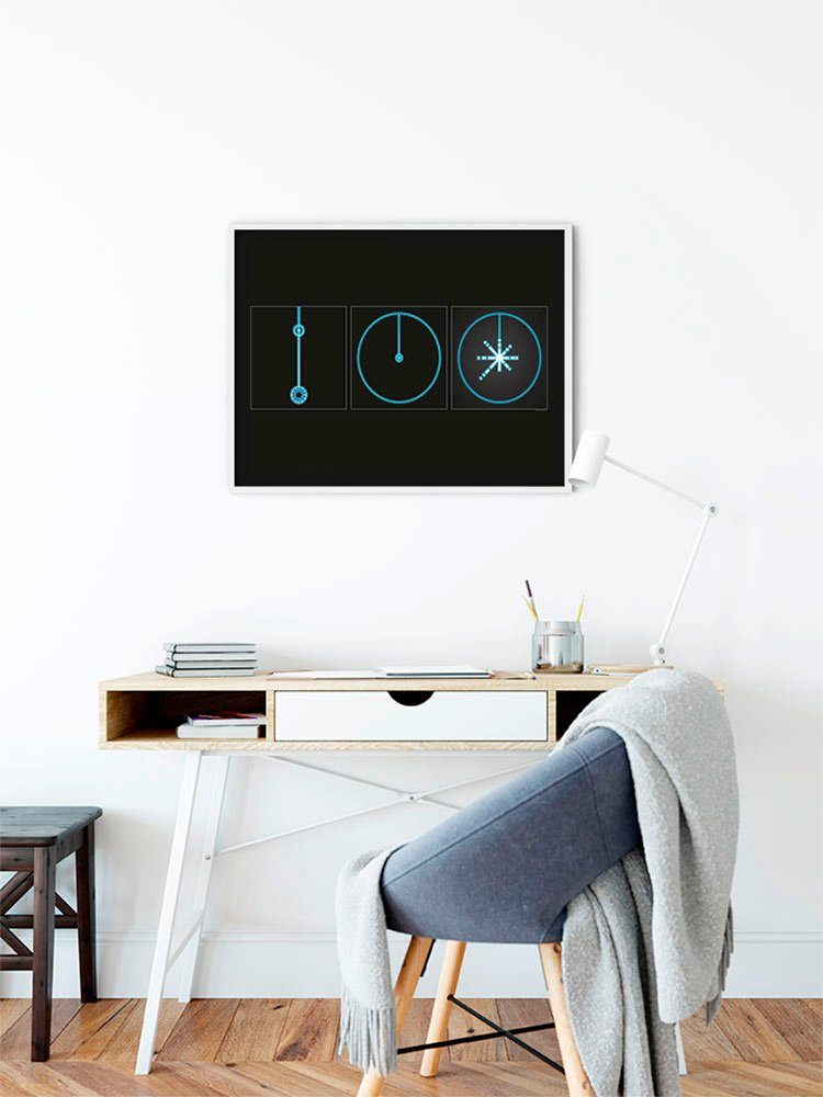 Komar Bild Star Wars Classic How to Destroy a Deathstar, Star Wars (1 St), Wandbild zur Dekoration im Kinderzimmer - ohne Rahmen