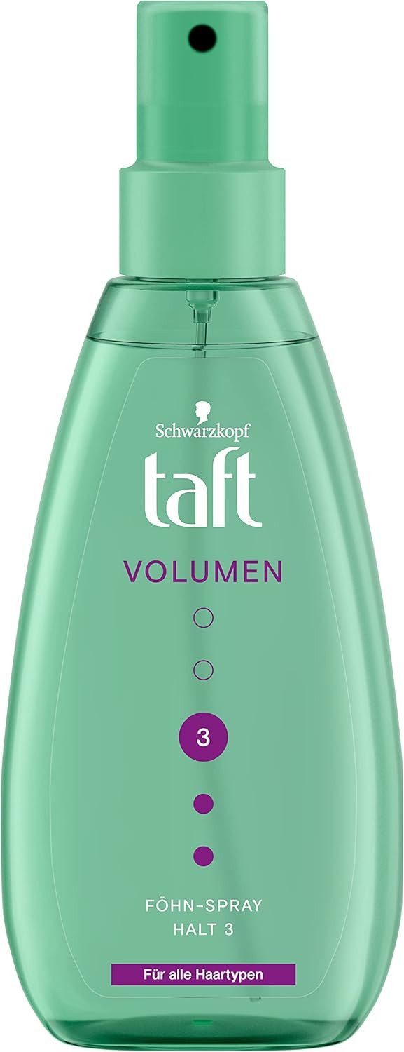 Taft Haarparfüm Schwarzkopf taft Föhn Spray Volumen Halt 3 150ml gibt Volumen und Halt