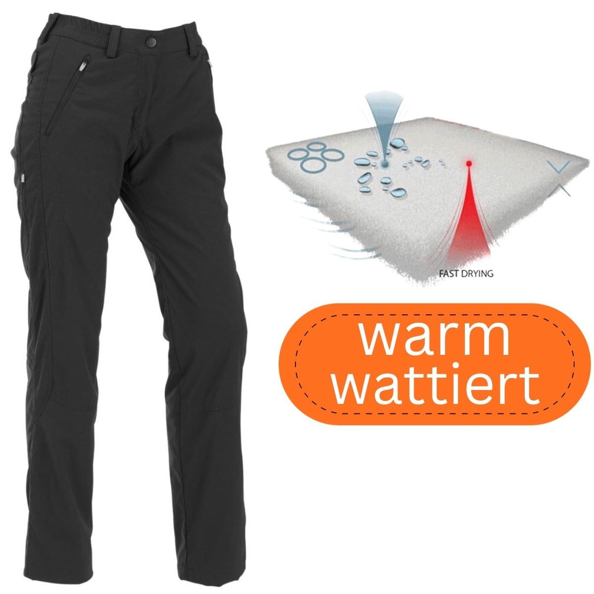 RennerXXL Outdoorhose Sarek XXL Damen Winterhose Thermohose Übergrößen & Ku günstig online kaufen
