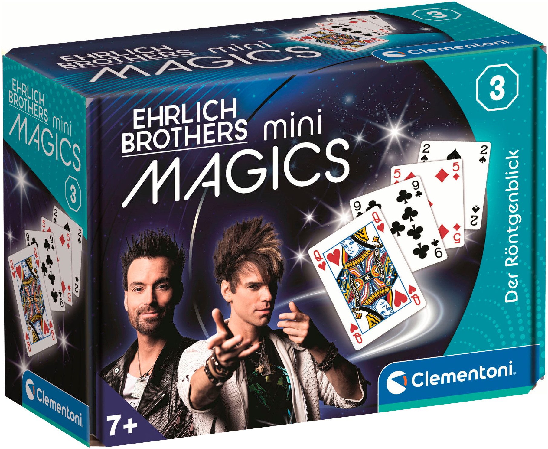 Clementoni® Zauberkasten Ehrlich Brothers, Mini Magics, Der Röntgenblick, Made in Europe