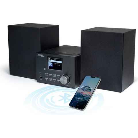 Technaxx TX-178 Internet- Stereoanlage (Digitalradio (DAB), FM-Tuner, Internetradio, 20 W)