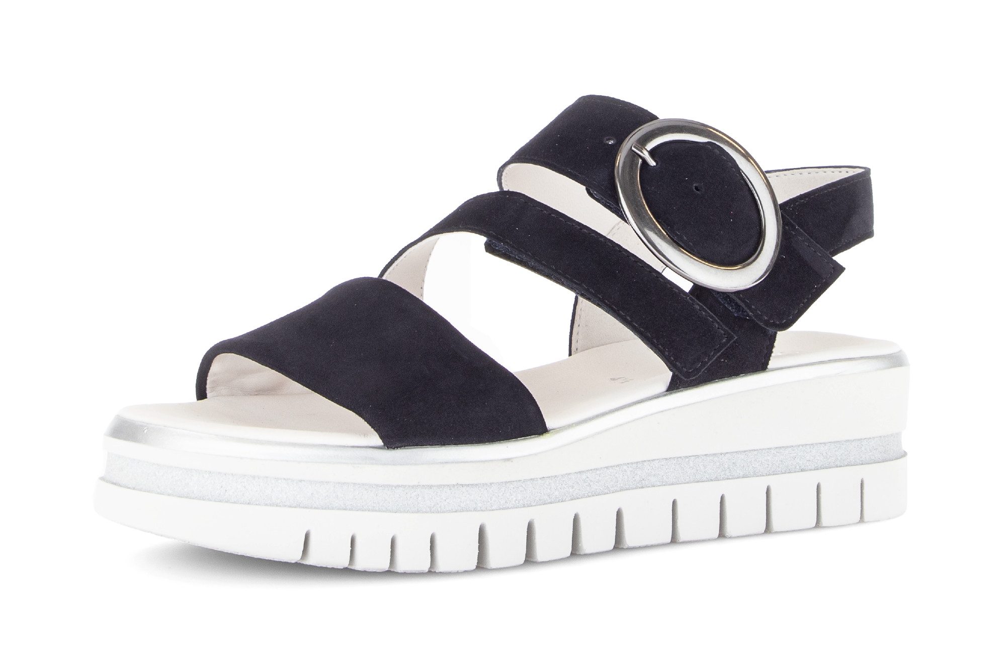 Gabor Keilsandalette, Plateau, Riemchensandale mit Keilabsatz