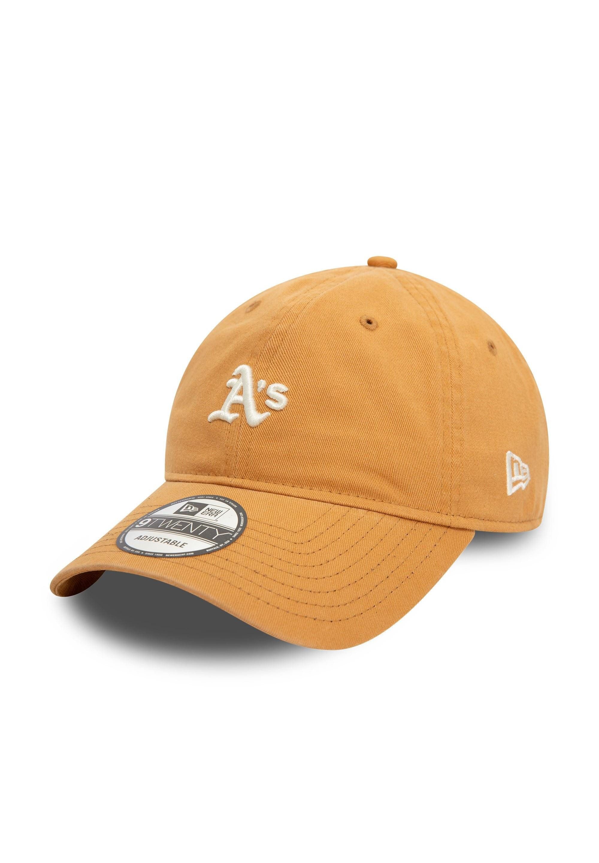 Baseball Cap Oakland Athletics MLB Mini Washed Beige Verstellbare 9Twenty Cap New E