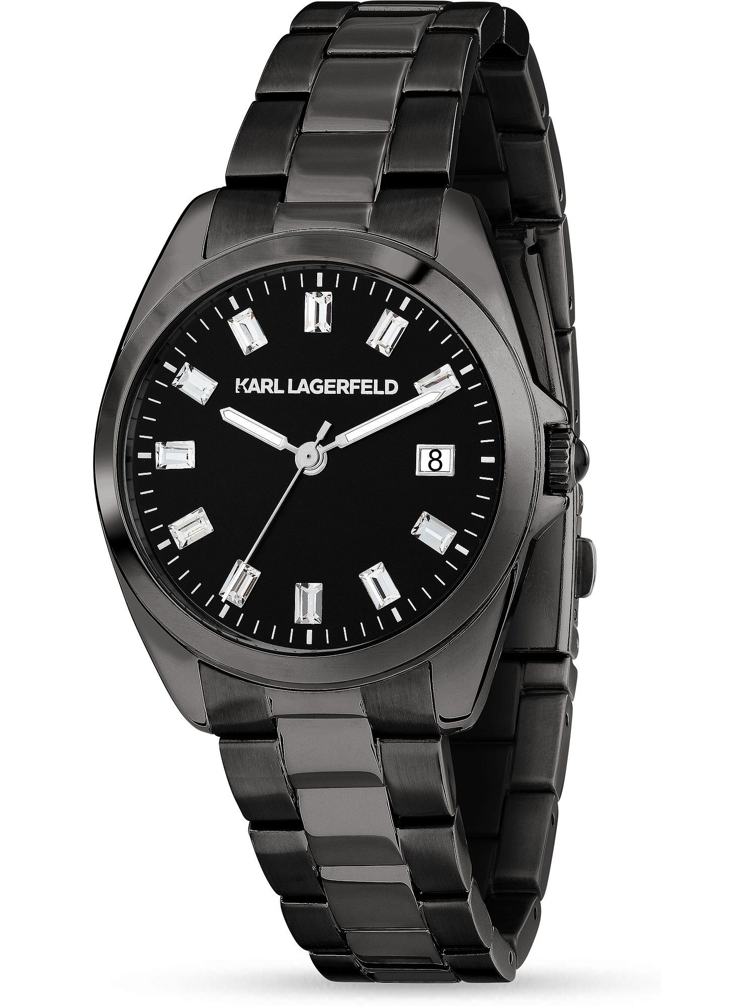 KARL LAGERFELD Quarzuhr Karl Lagerfeld Damen-Uhren Analog Quarz