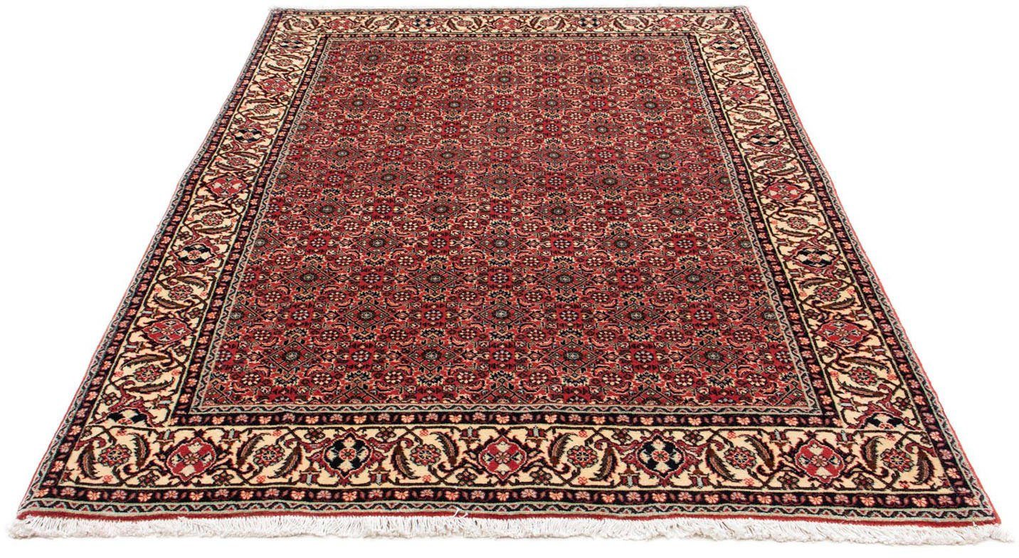 Wollteppich Bidjar - Zanjan Stark Gemustert Rosso 208 x 139 cm, morgenland, rechteckig, Höhe: 15 mm, Unikat mit Zertifikat