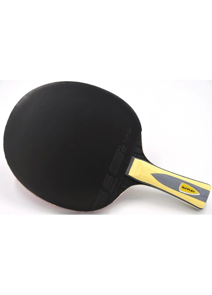 Sunflex Tischtennisschläger Strike C35 - mit 2,0mm Schwamm und Taipan-Belag, ITTF zugelassen