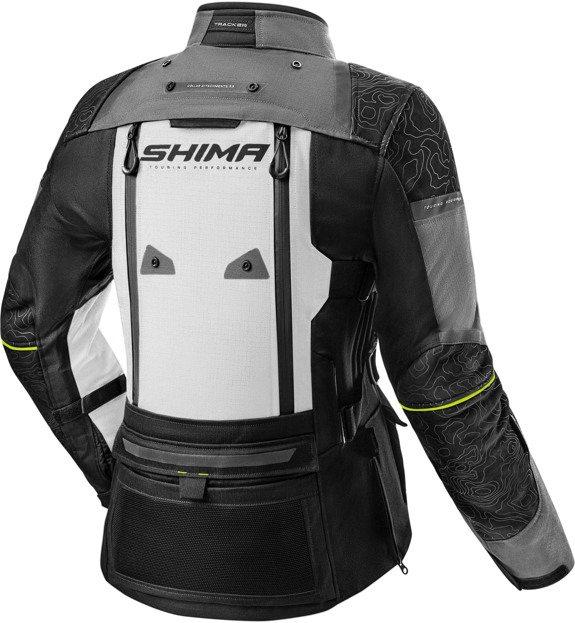 SHIMA Motorradjacke Tracker Damen Motorrad Textiljacken Rückenprotektor enthalten,Ellenbogenprotektoren enthalten,Schulte