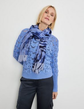 GERRY WEBER Modeschal Fließender Schal mit Fransenkante