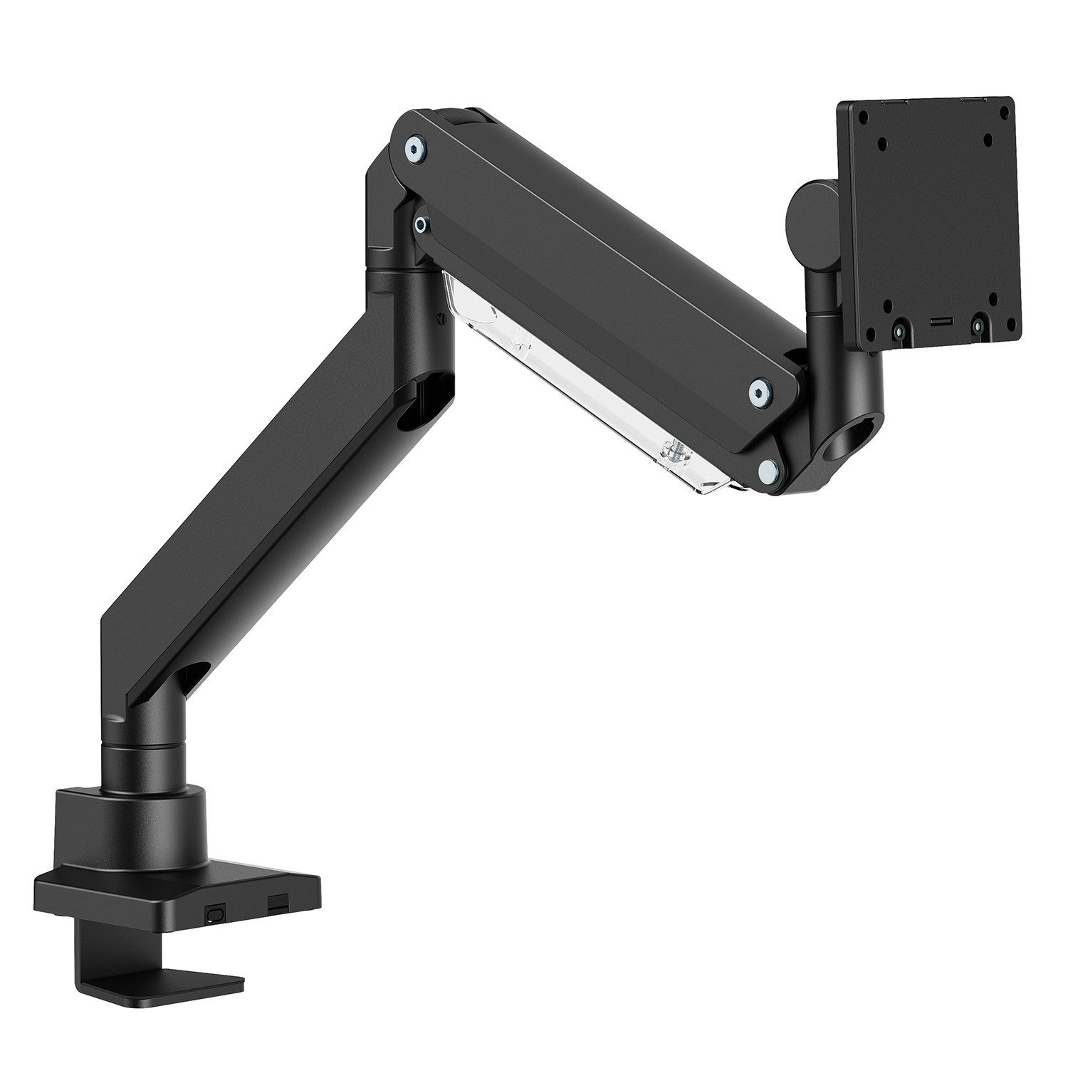 Maclean Monitor-Halterung MC-968, (bis 57,00 Zoll, Monitorhalterung 17-57'' 27 kg VESA Gasfeder)