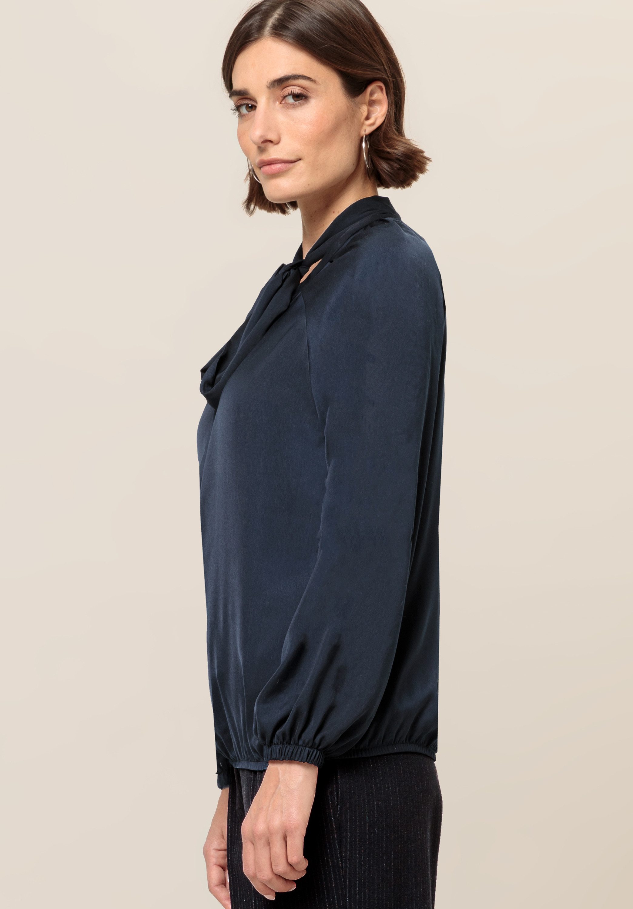 bianca Schluppenbluse RABIA