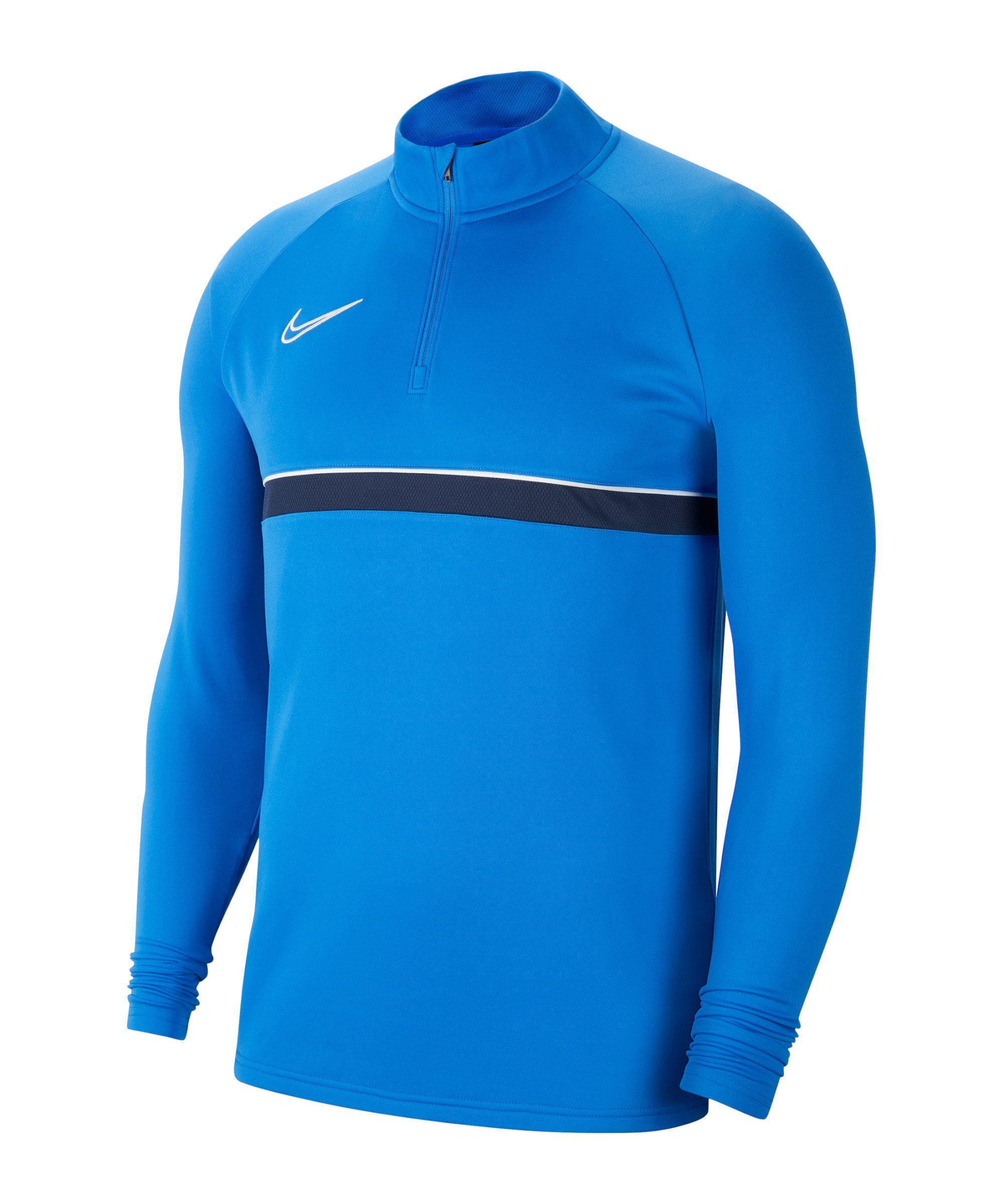 Nike Sweatshirt Academy 21 Drill Top blau
