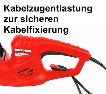 Grizzly Tools Elektro-Heckenschere EHS 4500, 41 cm Schnittlänge, 16 mm Schnittstärke