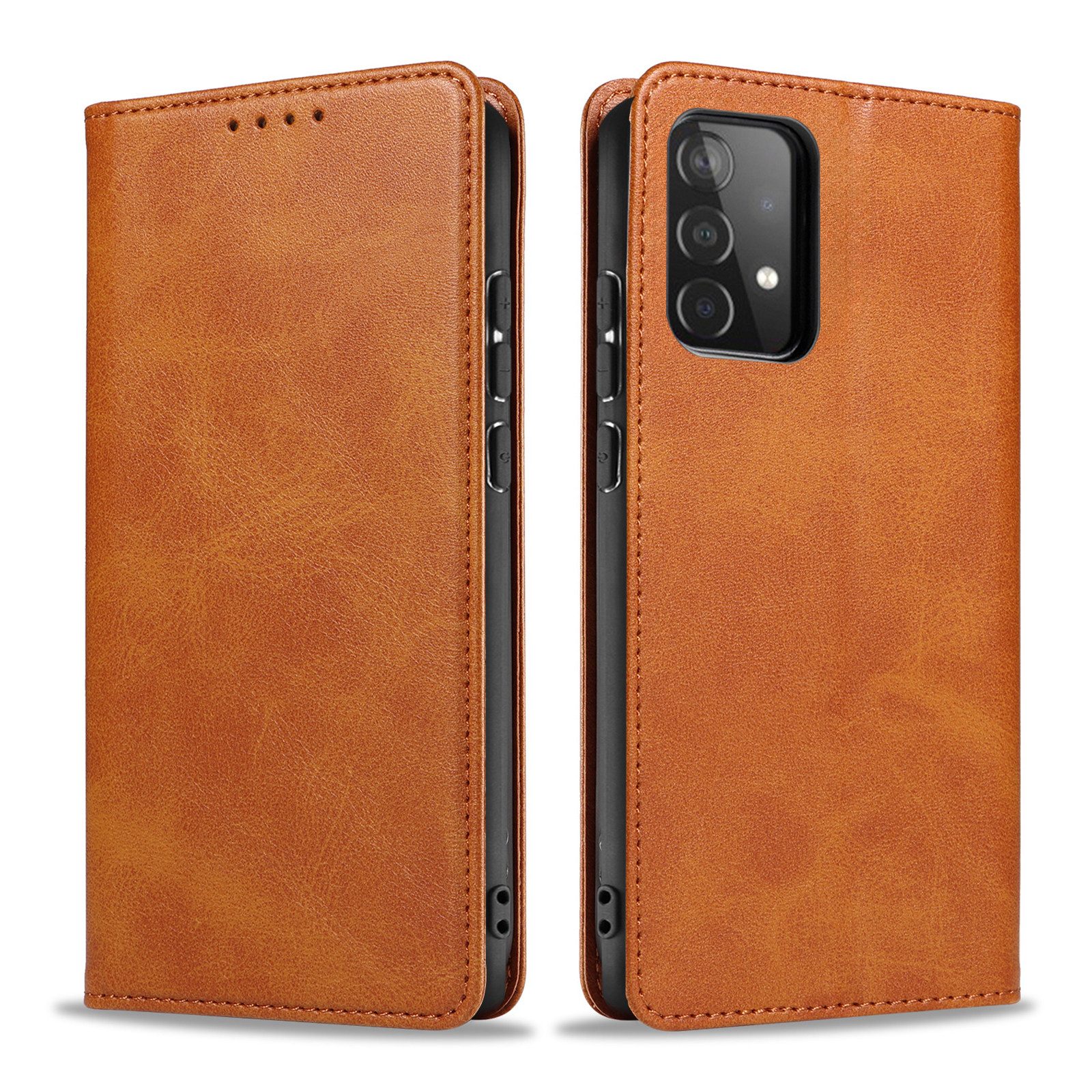 Tec-Expert Handyhülle Tasche Hülle für Samsung Galaxy A52 / Samsung Galaxy A52s 5G, Samsung 6.5 Zoll, 6.5", Cover Klapphülle Case mit Kartenfach Fliphülle aufstellbar
