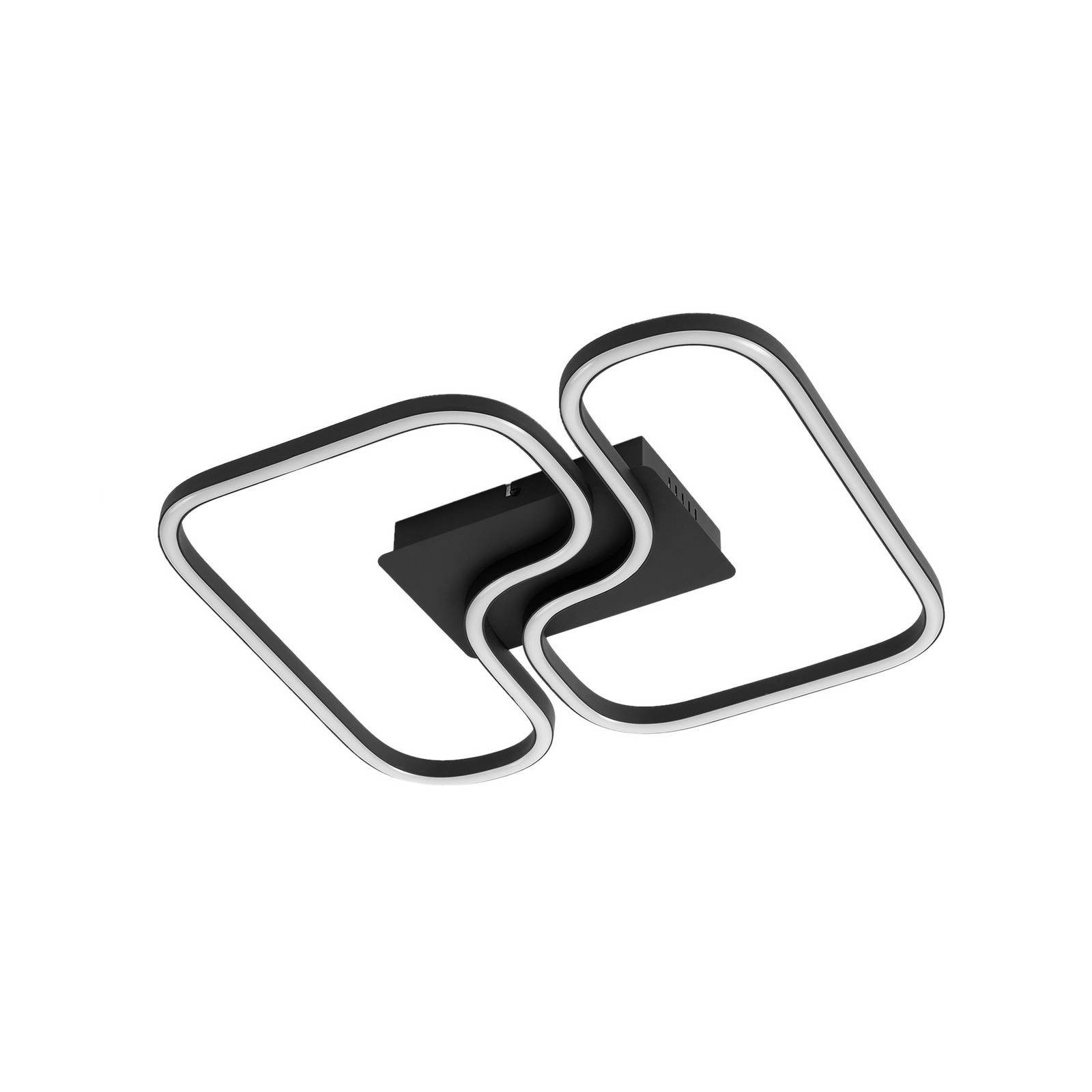 Lucande Deckenleuchten Amiya, 1 x 26,3 W LED, warmweiß