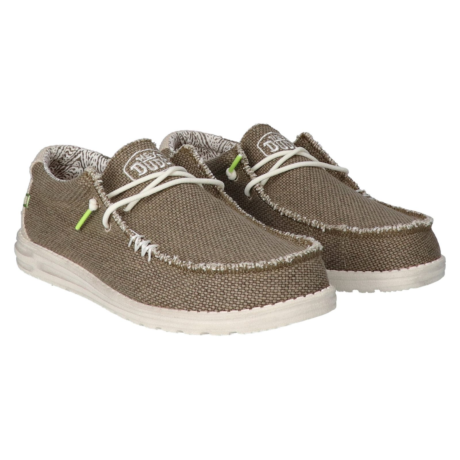 Hey Dude Wally Braided Slip-On Sneaker mit Ziernähten