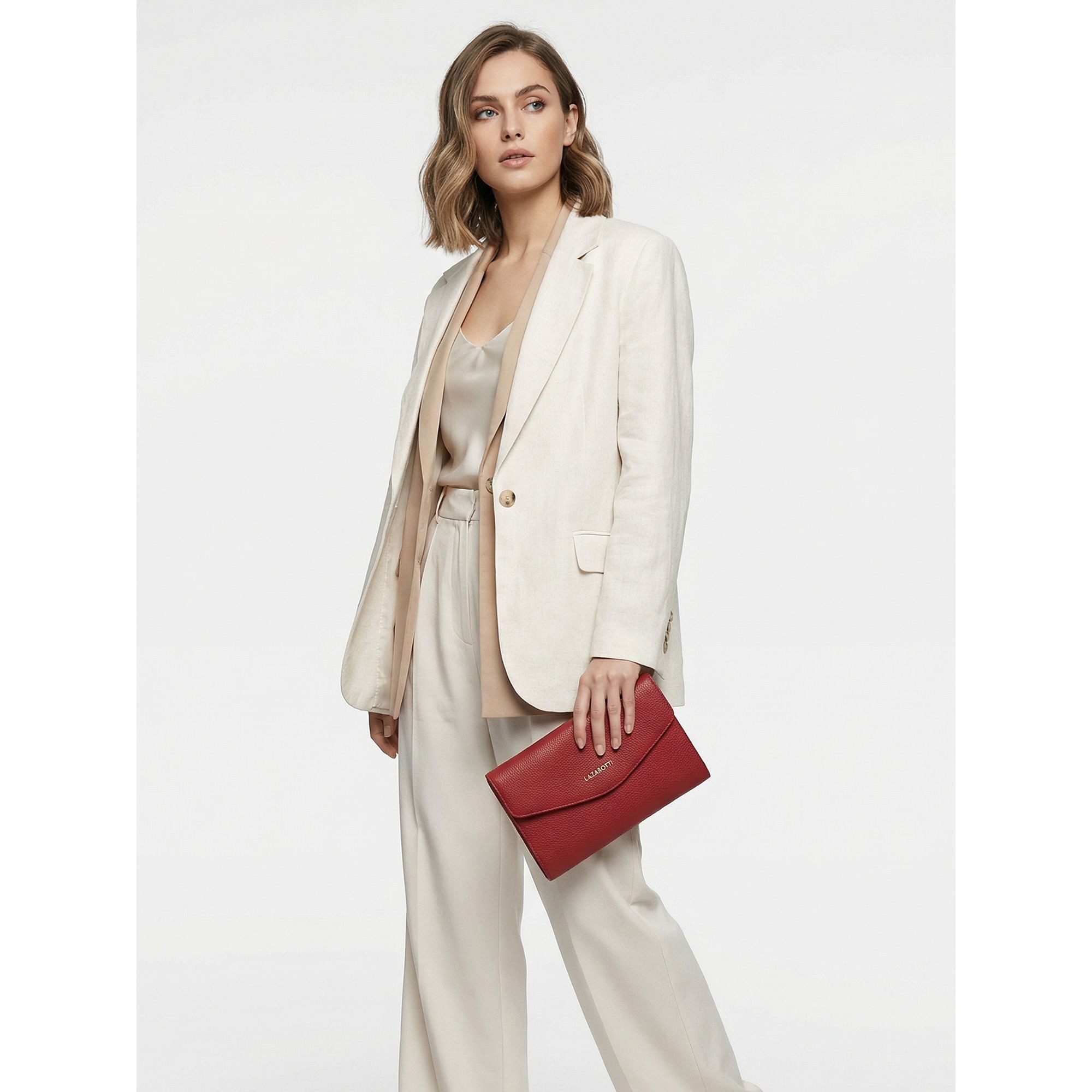 Lazarotti Clutch Bologna Leather, Leder