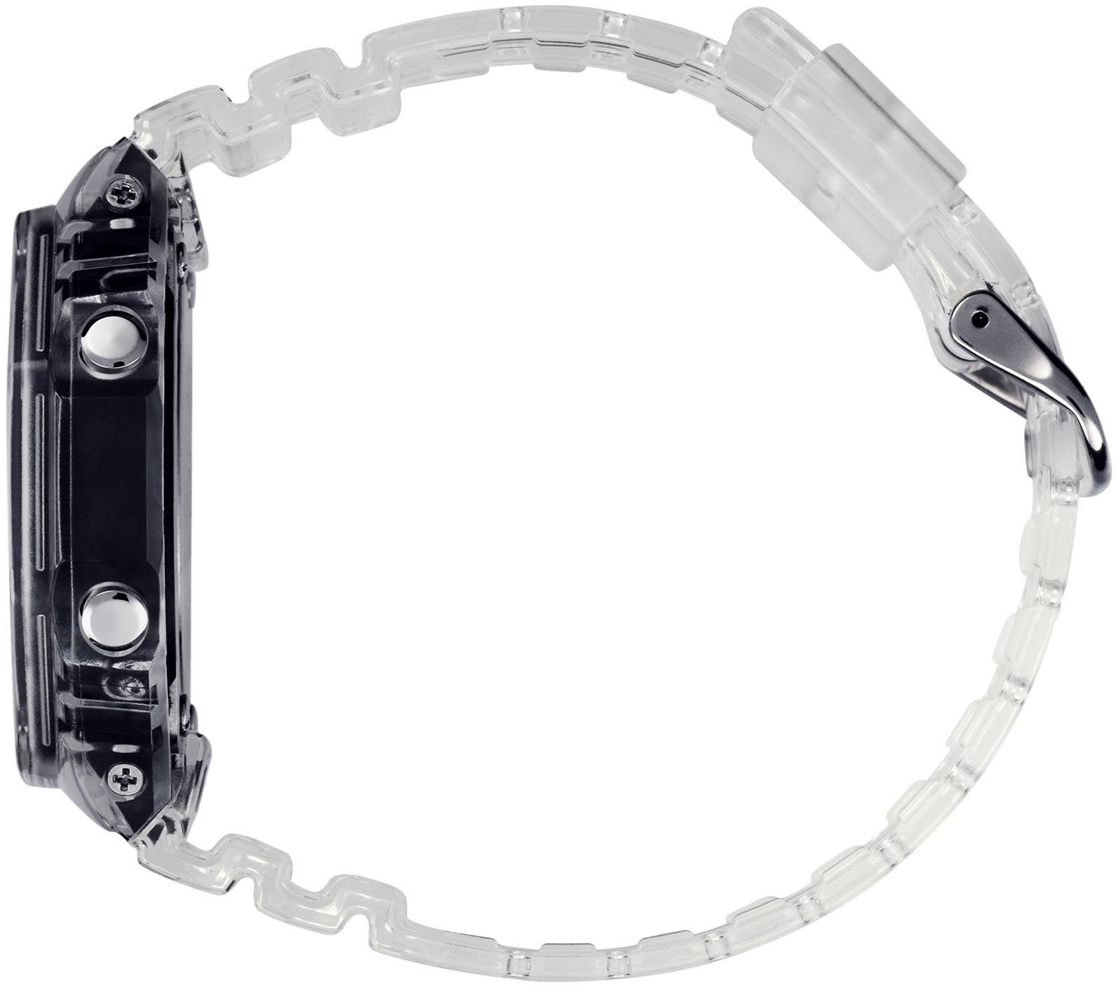 CASIO G-SHOCK Chronograph GA-2100SKE-7AER, Quarzuhr, Armbanduhr,Herrenuhr,digital,bis 20bar wasserd.Resinarmband