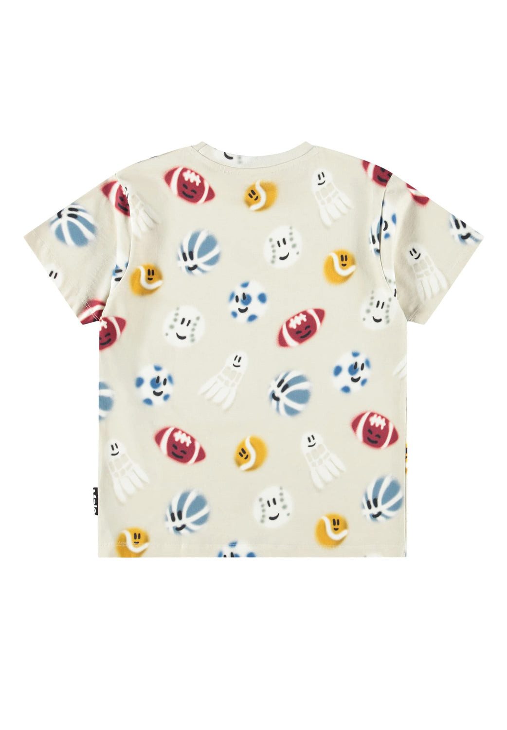 Molo T-Shirt MOLO Kinder T-Shirt Riley Cute Balls Jr creme
