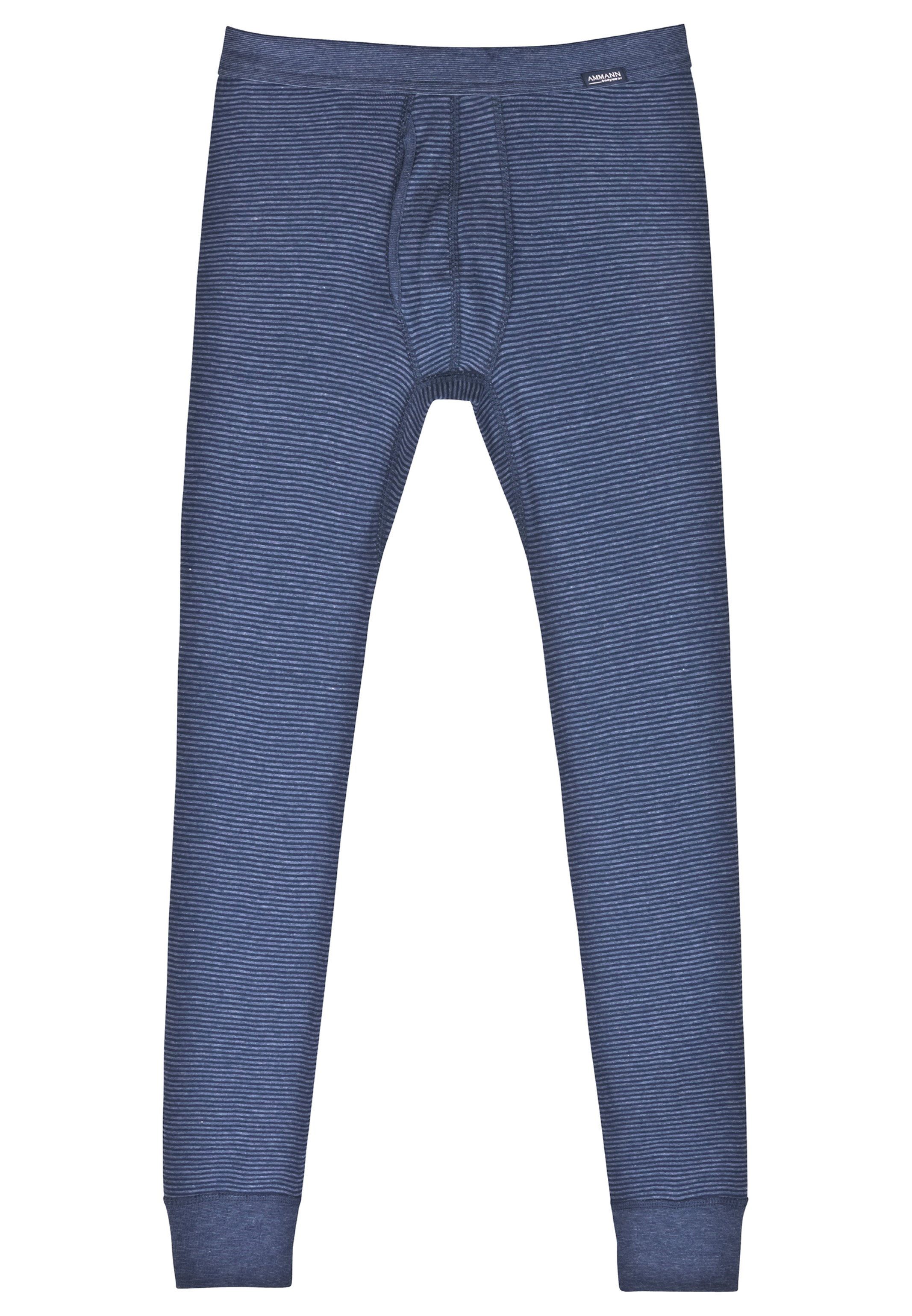 Ammann Lange Unterhose Jeans Feinripp (1-St) günstig online kaufen