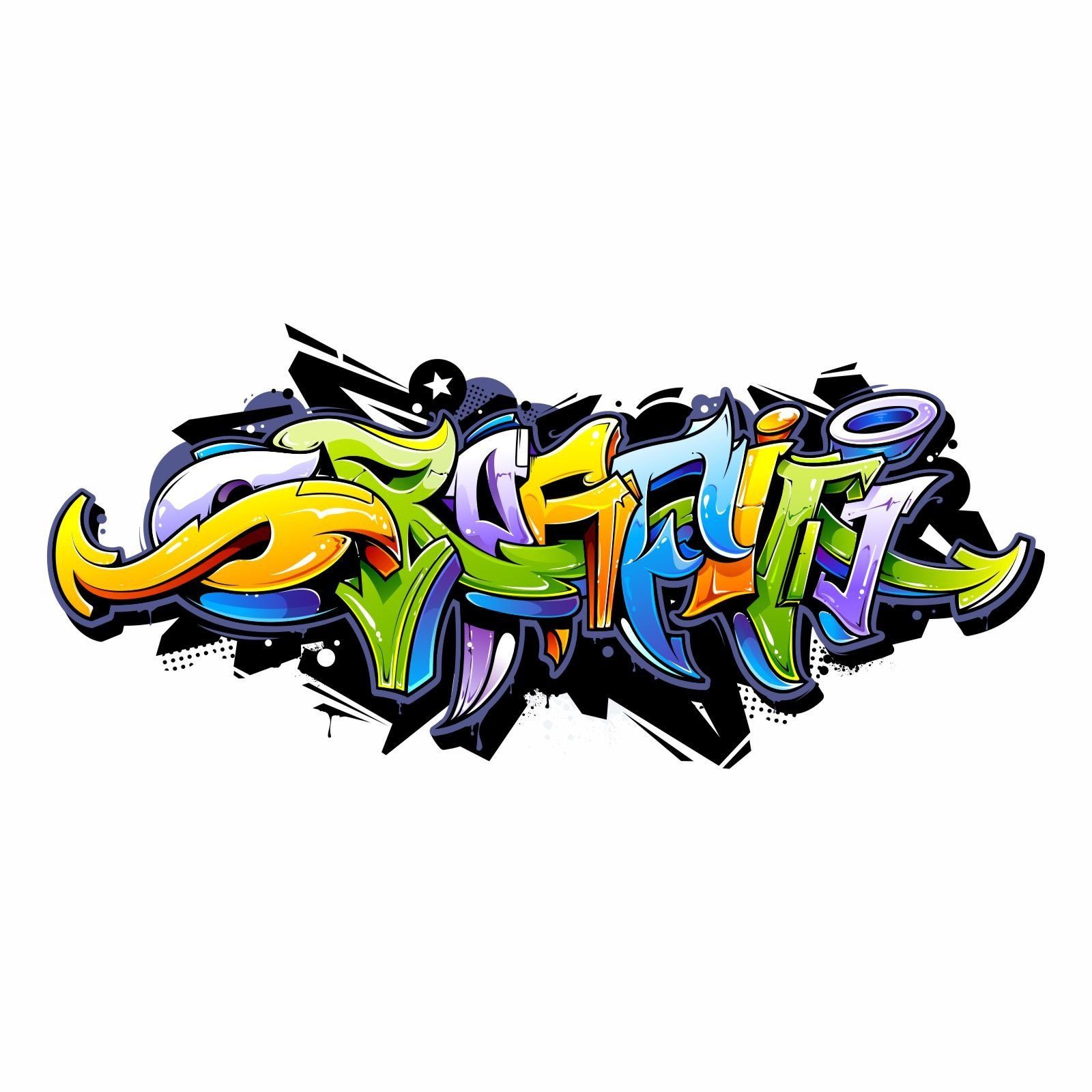 nikima Wandtattoo 158 Wandtattoo Graffiti - günstig online kaufen