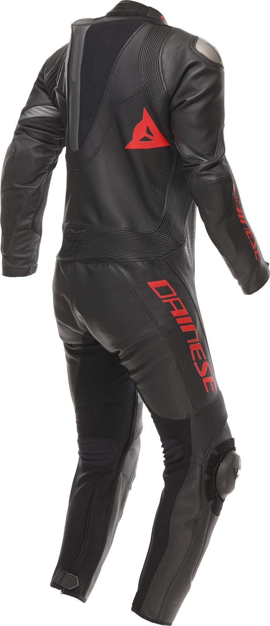 Dainese Motorradkombi Demon Sprint perforierte 1-Teiler Motorrad Lederkombi Ellenbogenprotektoren enthalten,Hüftprotektoren enthalten,mit Höc