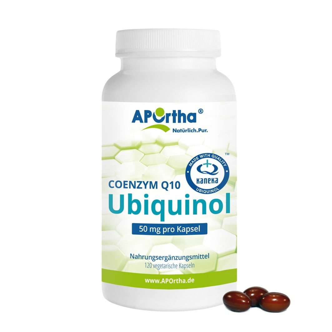 APOrtha Kaneka Ubiquinol Coenzym Q10 50 mg 120 Kapseln Kapseln Kapseln