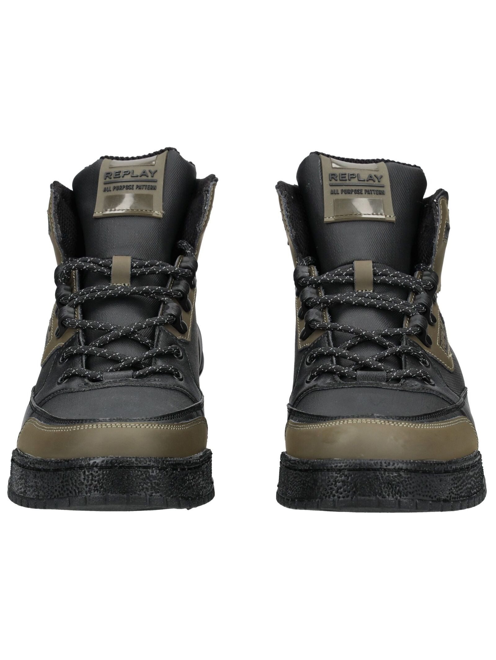 Replay Replay Stiefelette Leder/Synthetik Schnürstiefelette