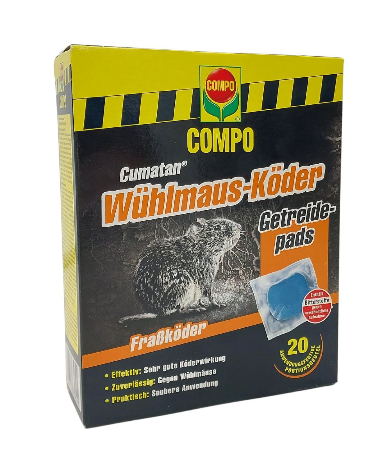 Dr. Stähler Gift-Wühlmausköder 300g Marder, Wühlmäuse & Co Granulat zur  Abwehr, 300 g