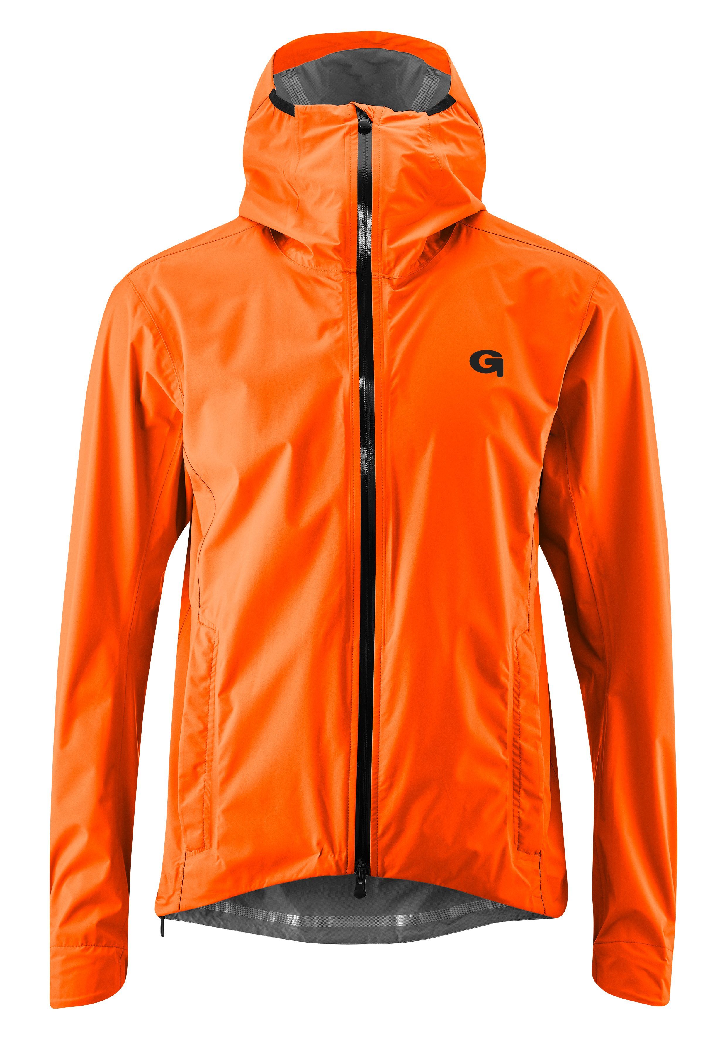 Fahrrad-Windjacke Mit Kapuze – Packbar, Leicht & Mit Reflexstreifen Für Bessere Sichtbarkeit (Navy, XXXL)