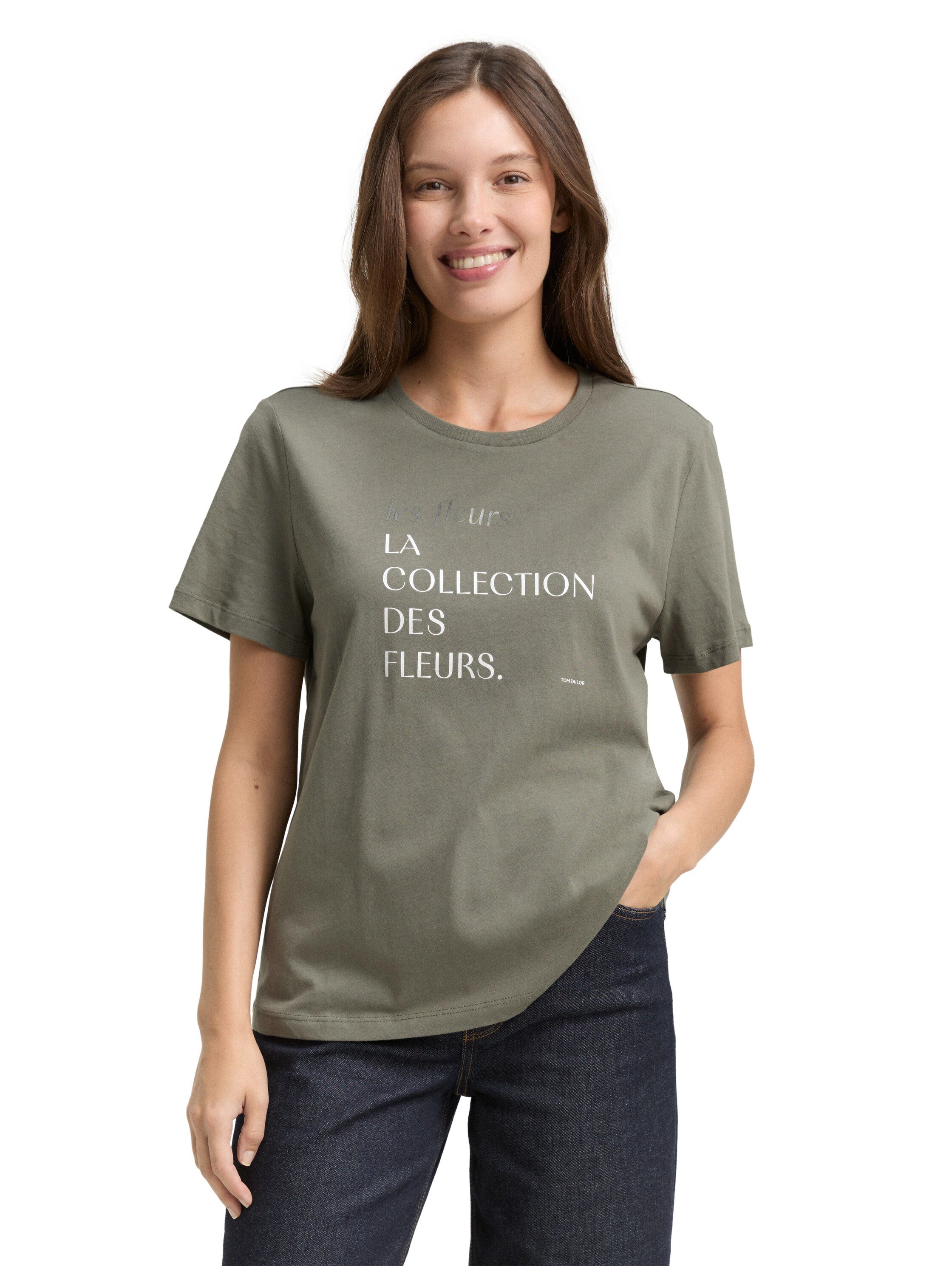 TOM TAILOR T-Shirt mit Print