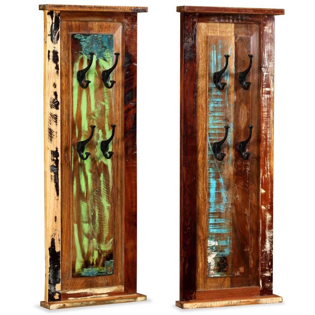 tinkaro Kleiderständer Garderoben 2 Stk. ALARON Massivholz Hängegarderobe, (1 St)