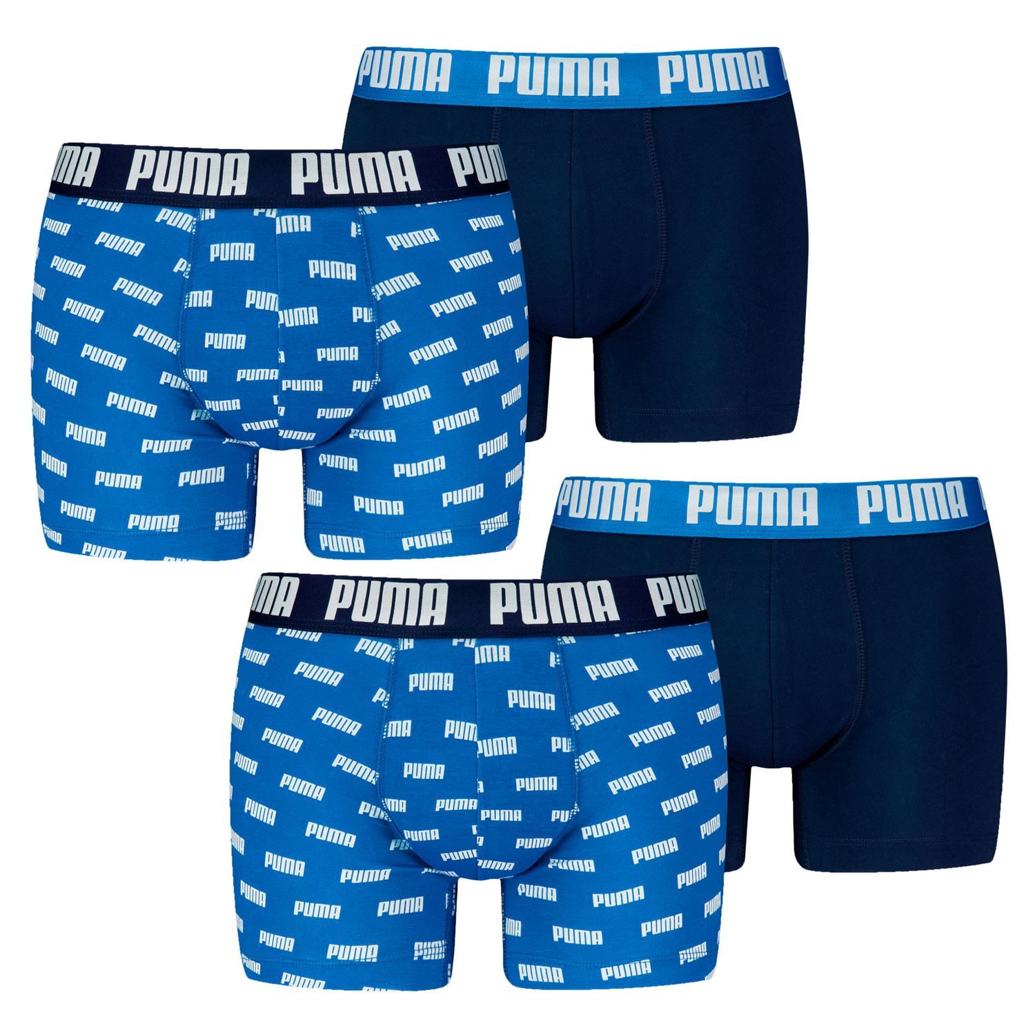 PUMA BODYWEAR Боксерские мужские трусы, боксерки Erveryday (4-St., Set) Logo-Print, Webgummibund