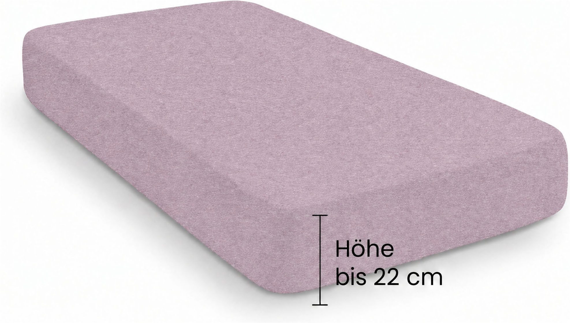 Biberna Spannbettlaken 0841380 HERMAL Premium Melange-Biber Spannbetttuch 100% Baumwolle, Flanell, Gummizug: rundum, (1 Stück), Biber, wärmend & weich, Rundumgu – Bild 2 von 5