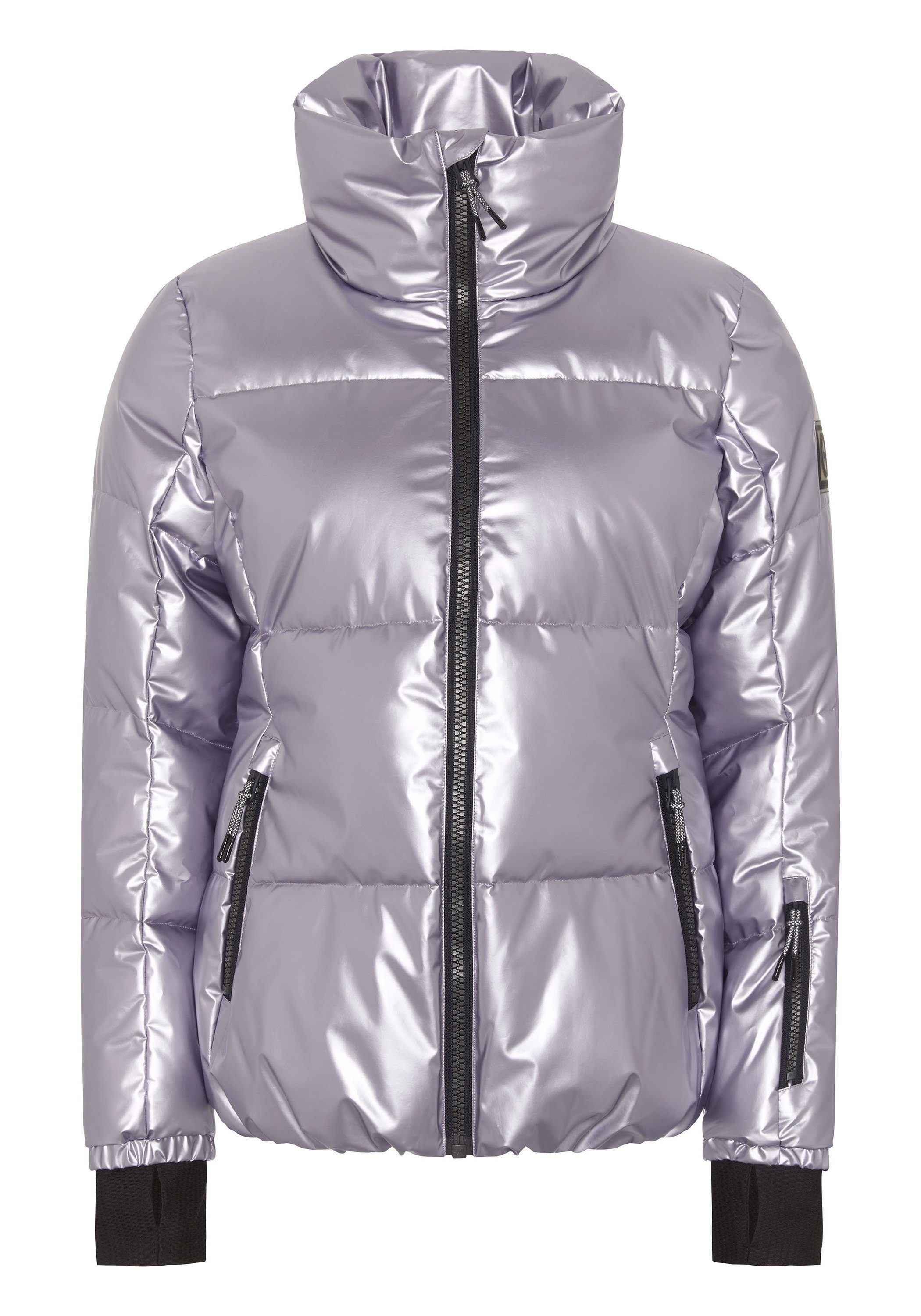 Skijacke Chiemsee 1 in Metallic-Puffer-Optik Skijacke