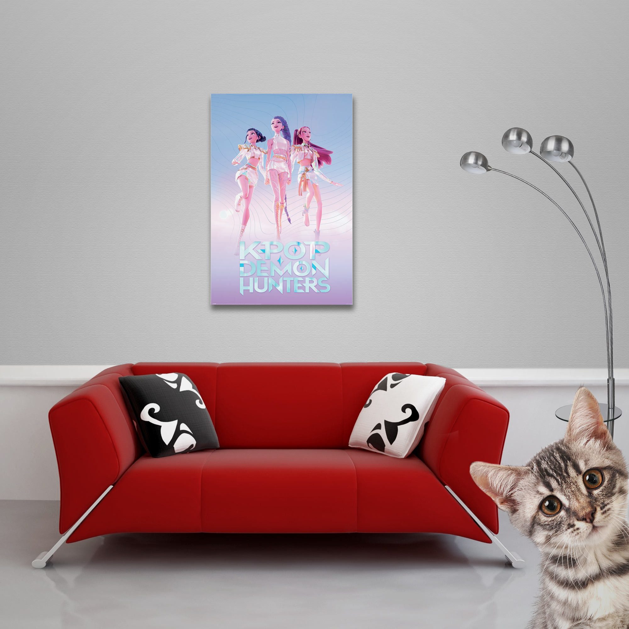 Poster K-Pop Demon Hunters - Huntr/x - Poster 61x91,5 cm