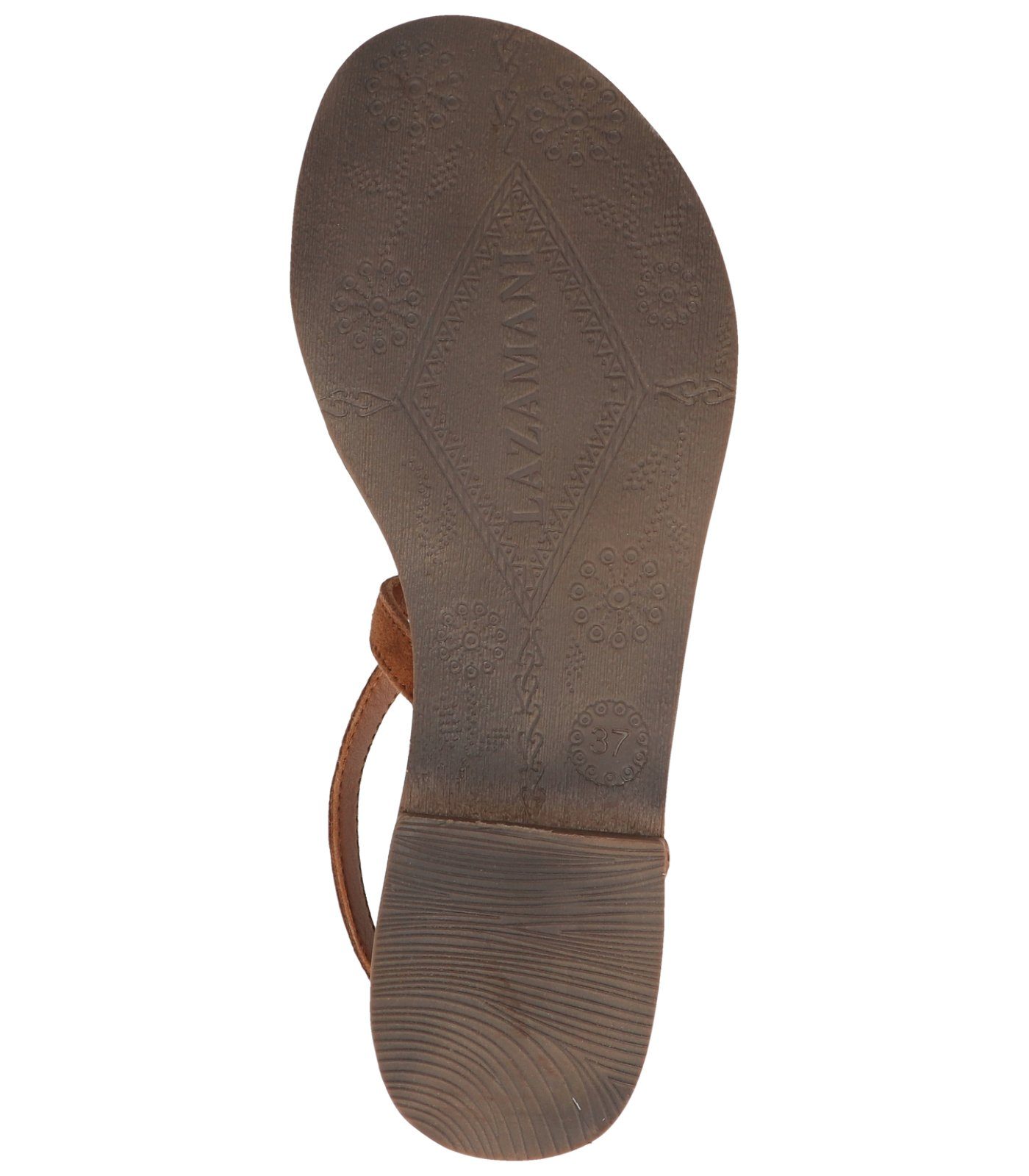 Sandalen Lazamani Zehentrenner Leder