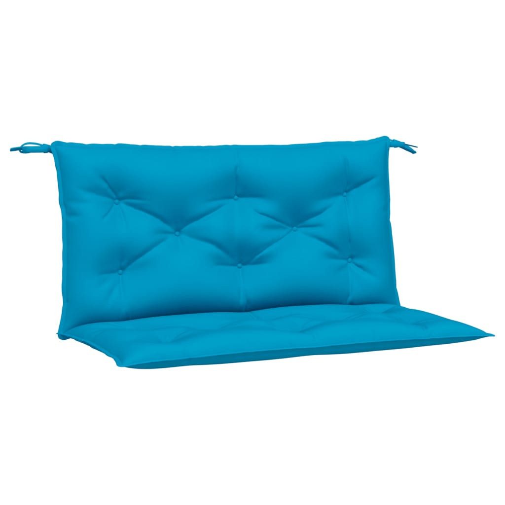 vidaXL Sitzauflage Gartenbank-Auflagen 2 Stk. Hellblau günstig online kaufen