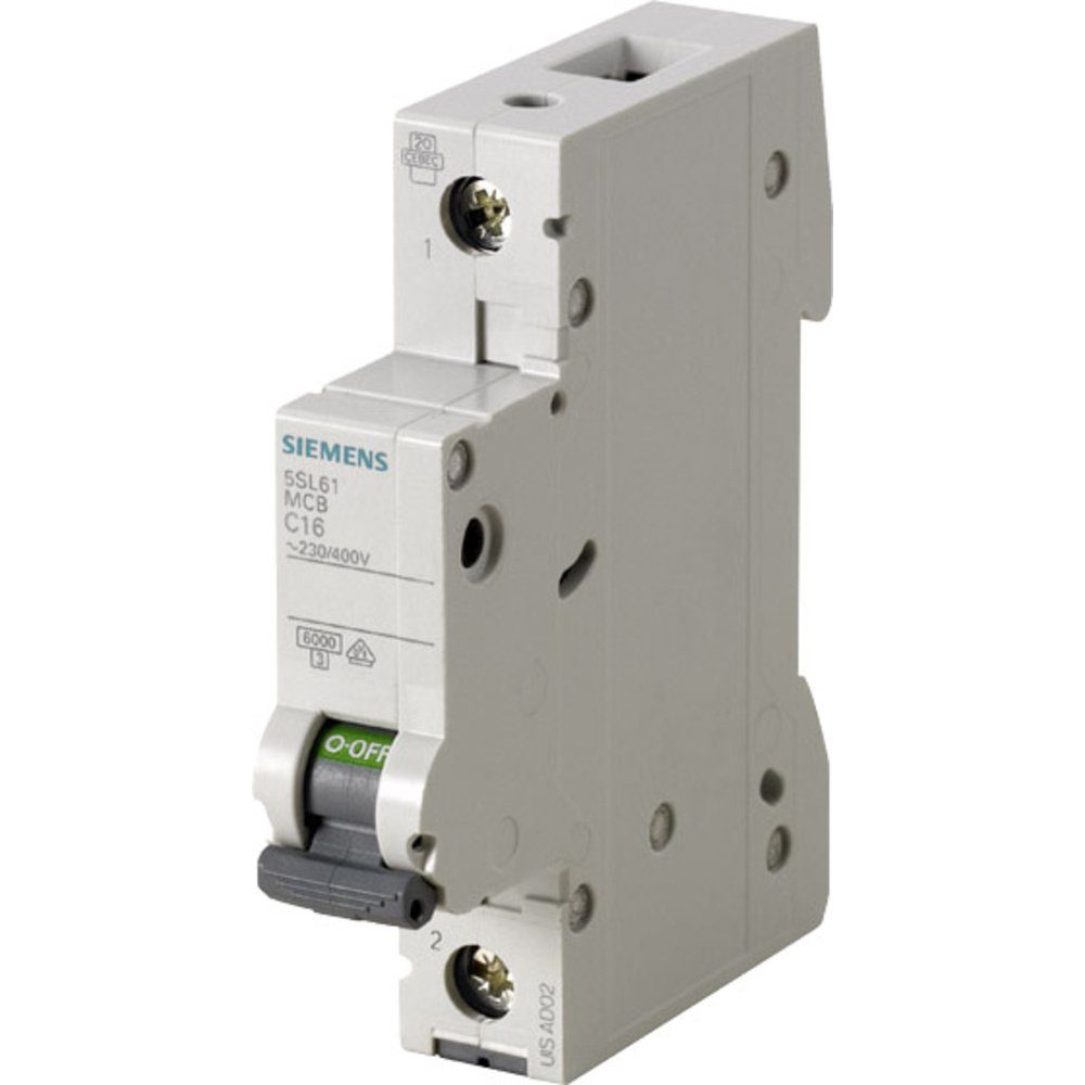 Schalter Siemens 5SL61137 Leitungsschutzschalter 1polig 13 A 230 V, 400 V