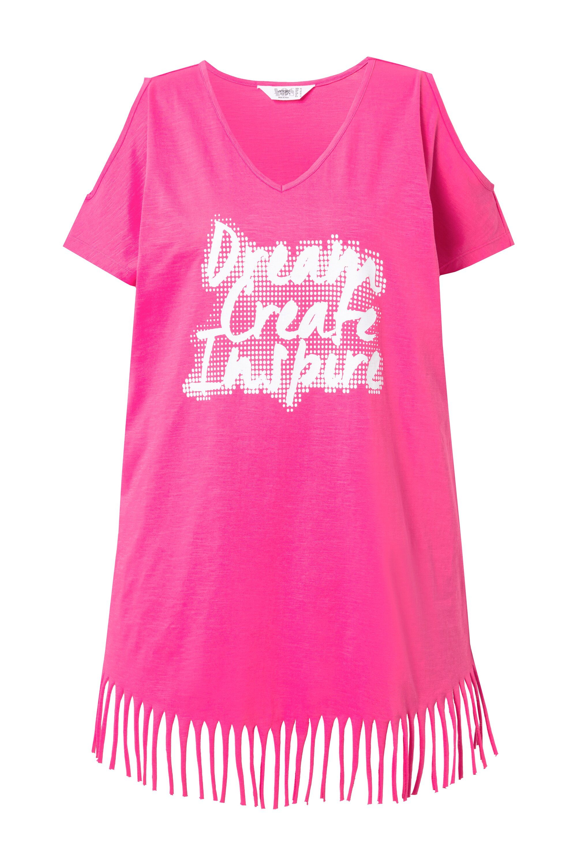 Angel of Style Longshirt Longshirt A-Linie Graffitti-Motiv günstig online kaufen