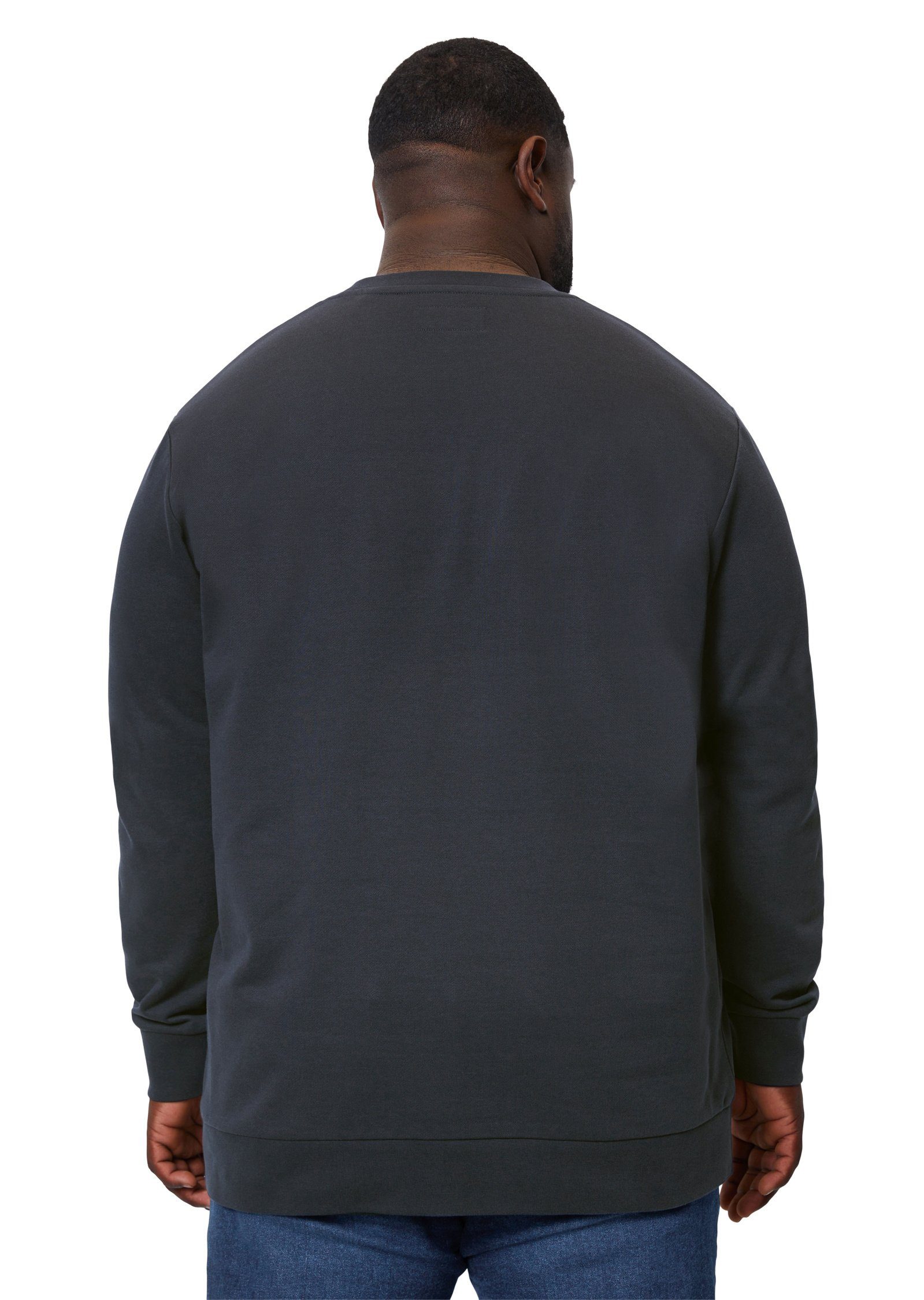 Sweatshirt Marc O'Polo aus reiner dunkelblau Bio-Baumwolle
