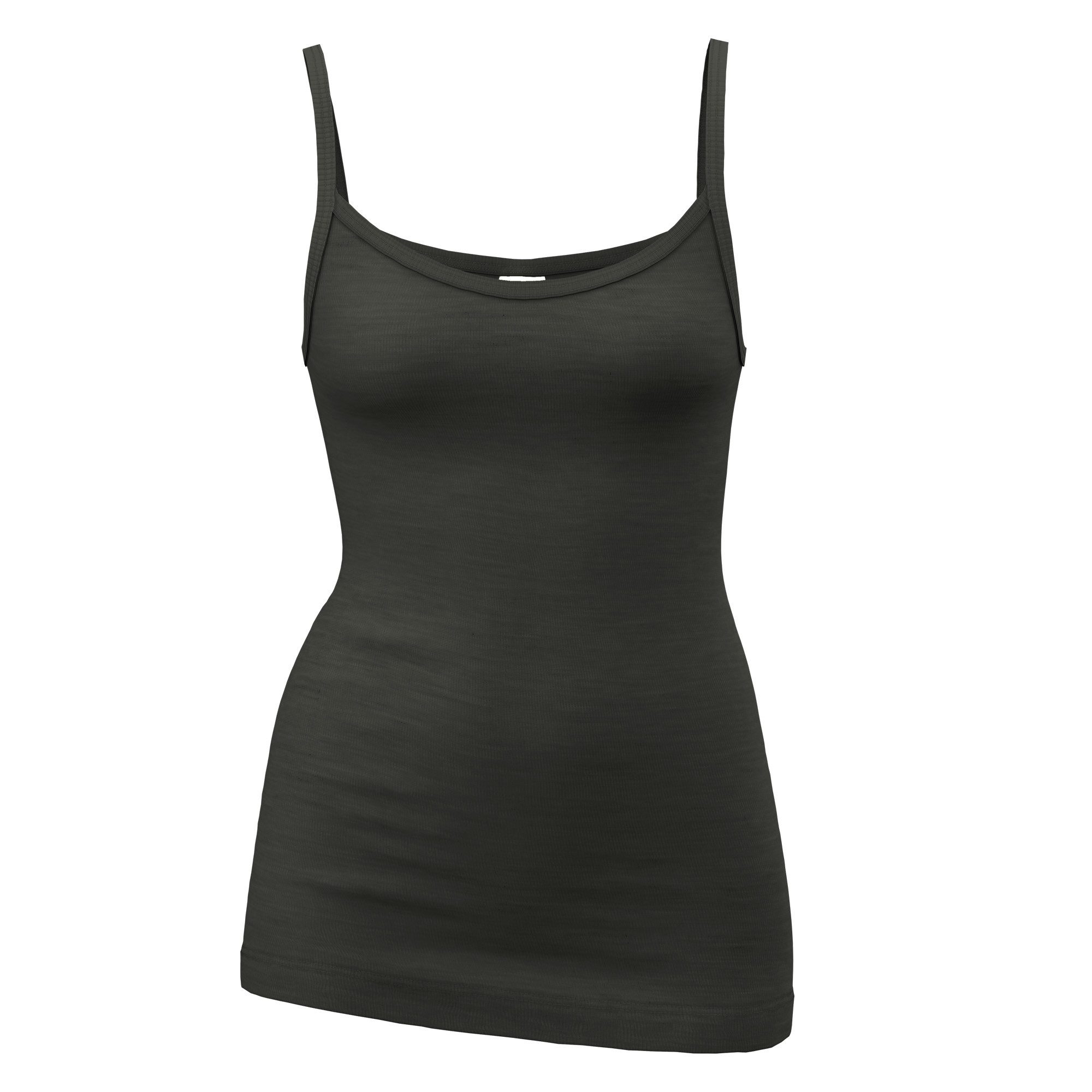 HERMKO Achseltop 40560 Merinowole/Tencel Trägerhemd Spaghettiträger temperaturregulierend