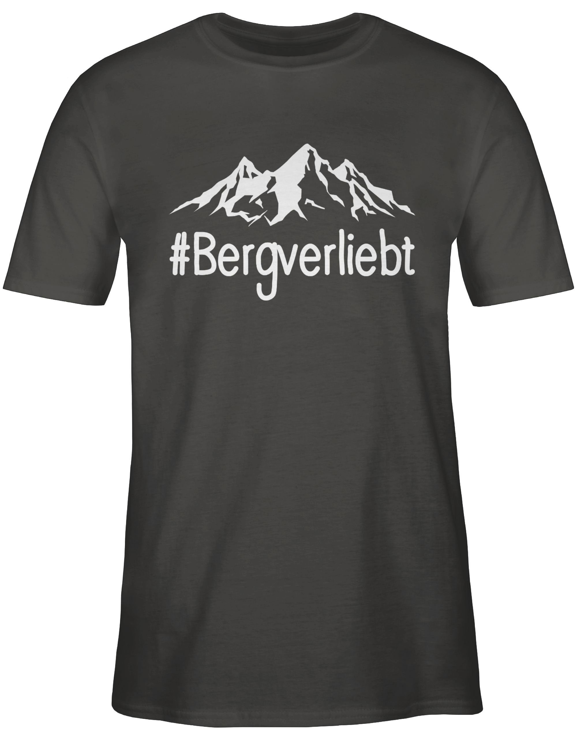 T-Shirt Bergverliebt - weiß