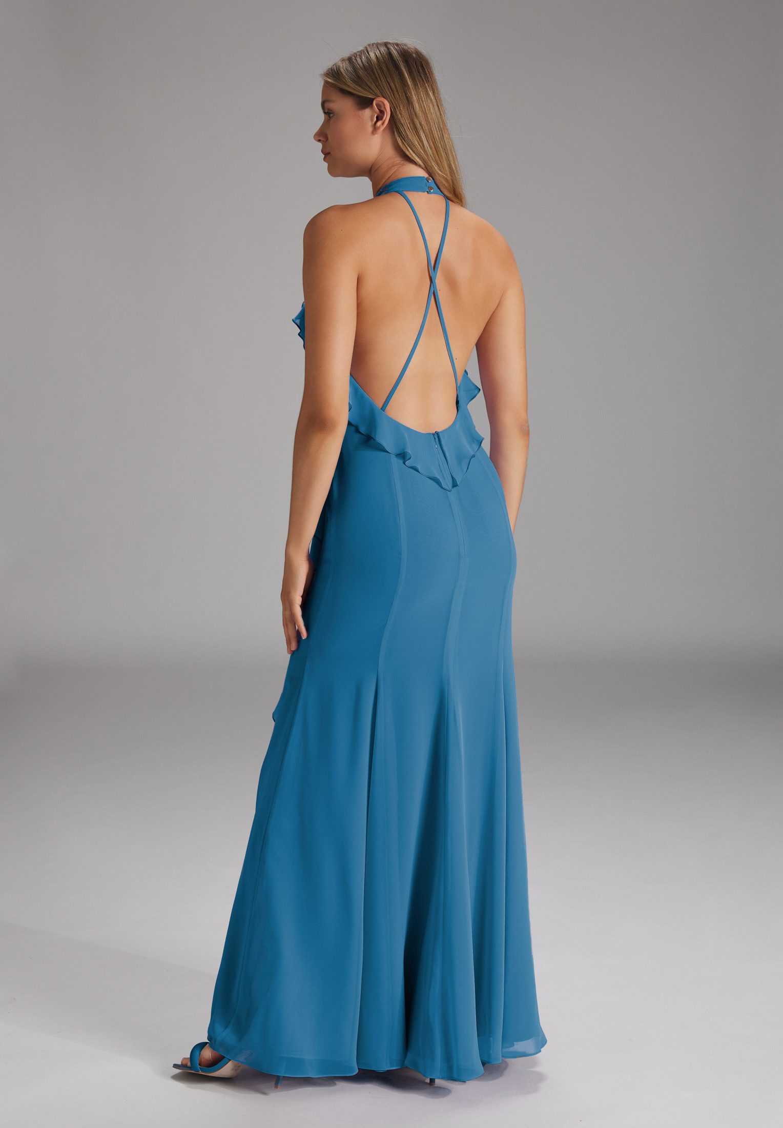 SWING Maxikleid Figurbetonte Passform günstig online kaufen